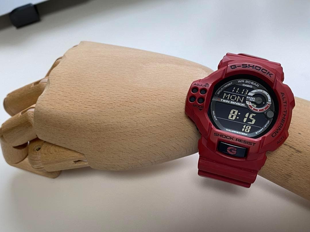 デカG/G-SHOCK/GDF-100/絶版/マットレッド/赤/ビンテージ/レア