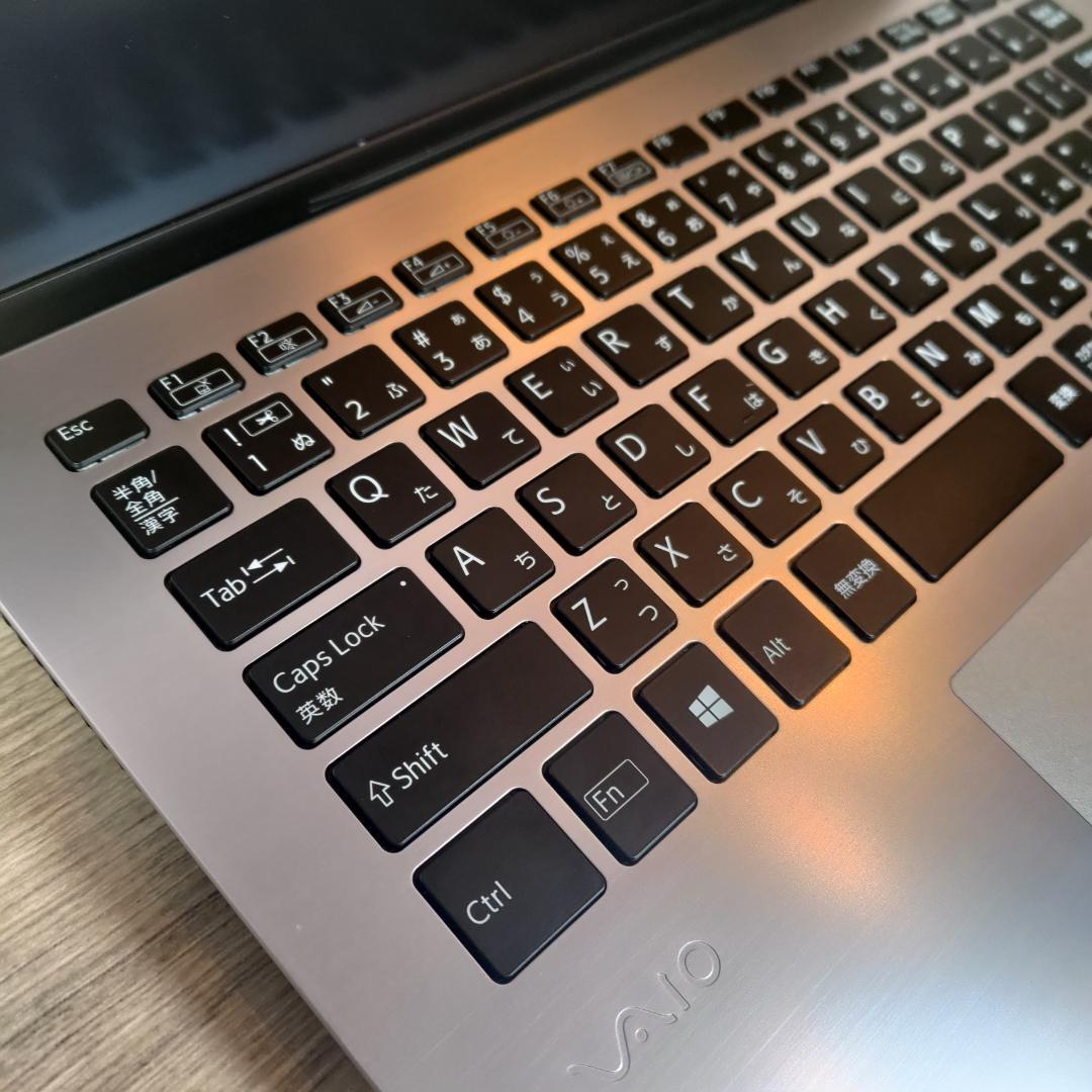 【美品＆軽量14インチ画面】バッテリー6時間以上オフィス付きVAIO SX14