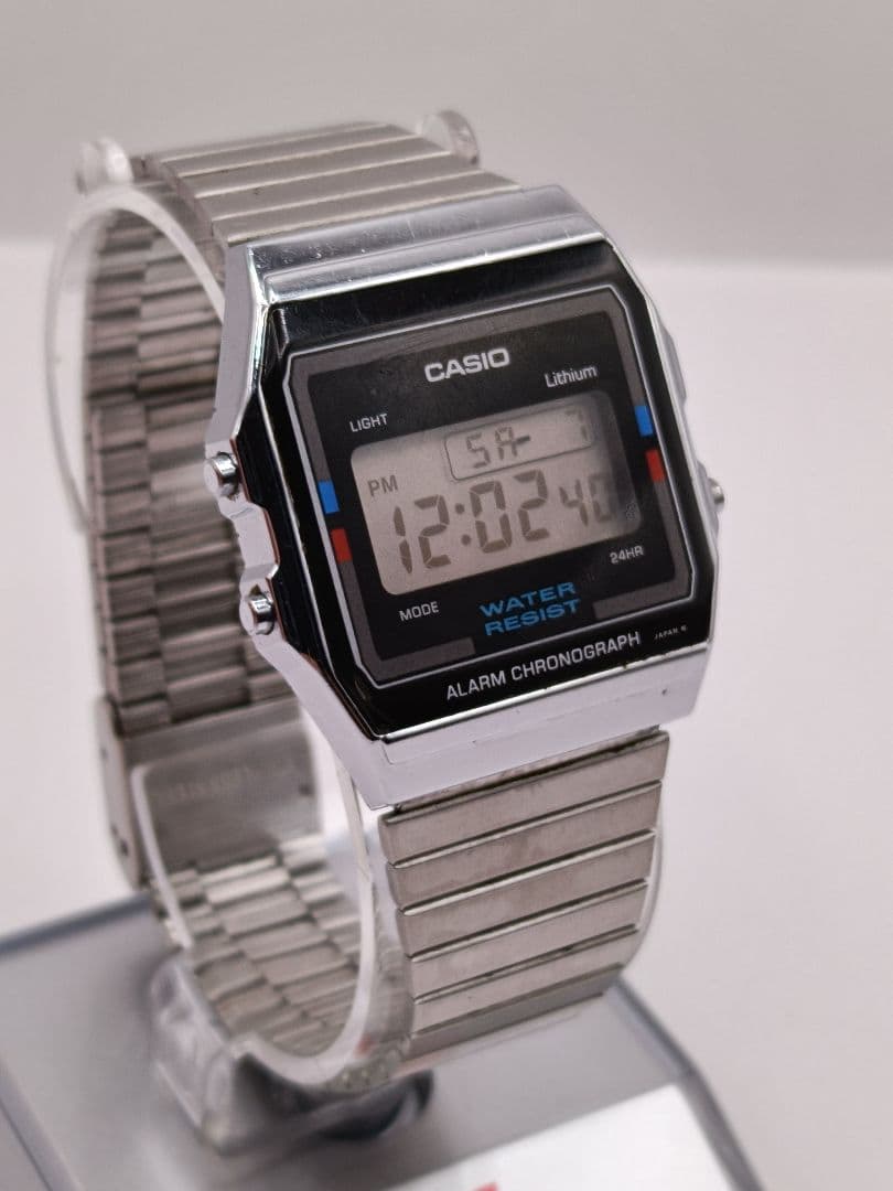 【希少・当時物】CASIO A156W 豆電球ライト 稼働品 ヴィンテージ