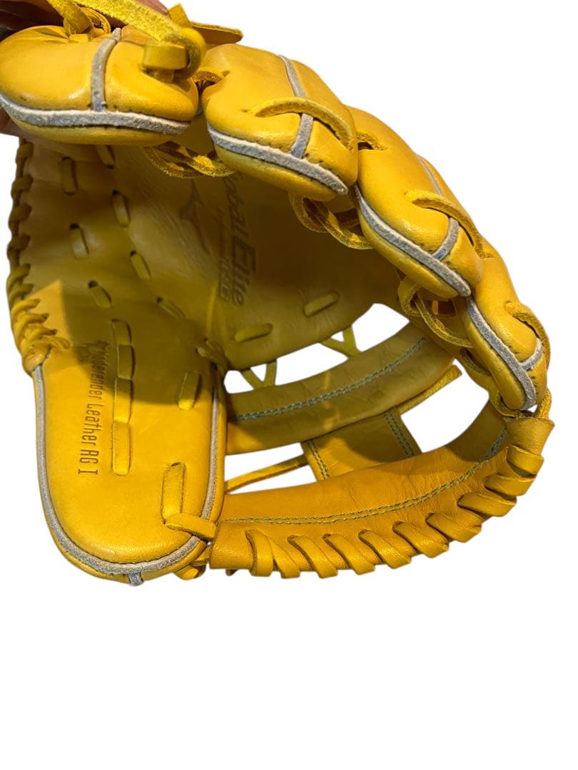 ミズノ　Global Elite RG 軟式用 イエローグローブ左投げ用