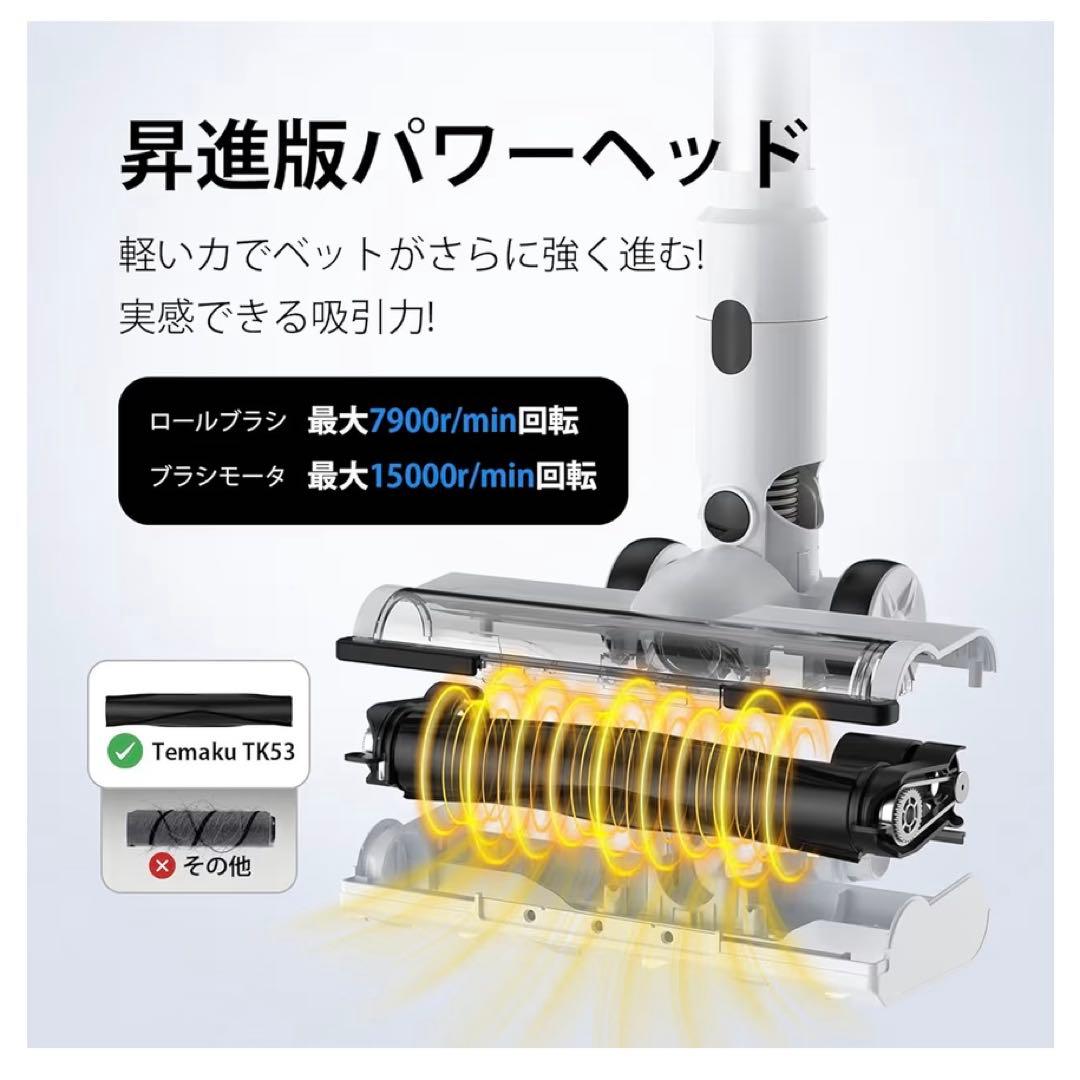 ⭕️ 掃除機 コードレス　2026年式　軽量 掃除機 コードレス 強力 自立式