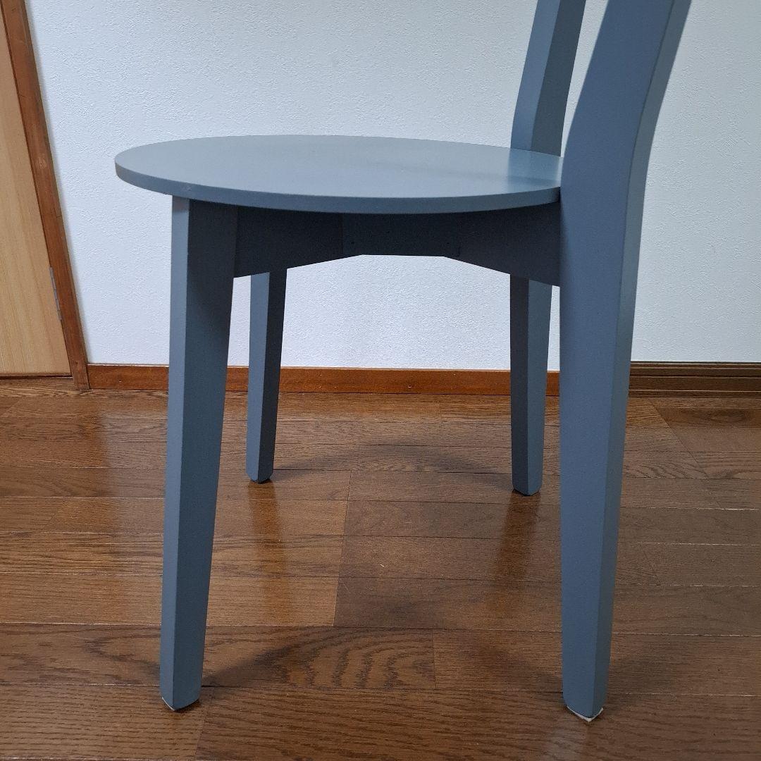 FIS 藤栄 ホアチェア ダイニングチェア 北欧風 パープルグレー 廃盤カラー