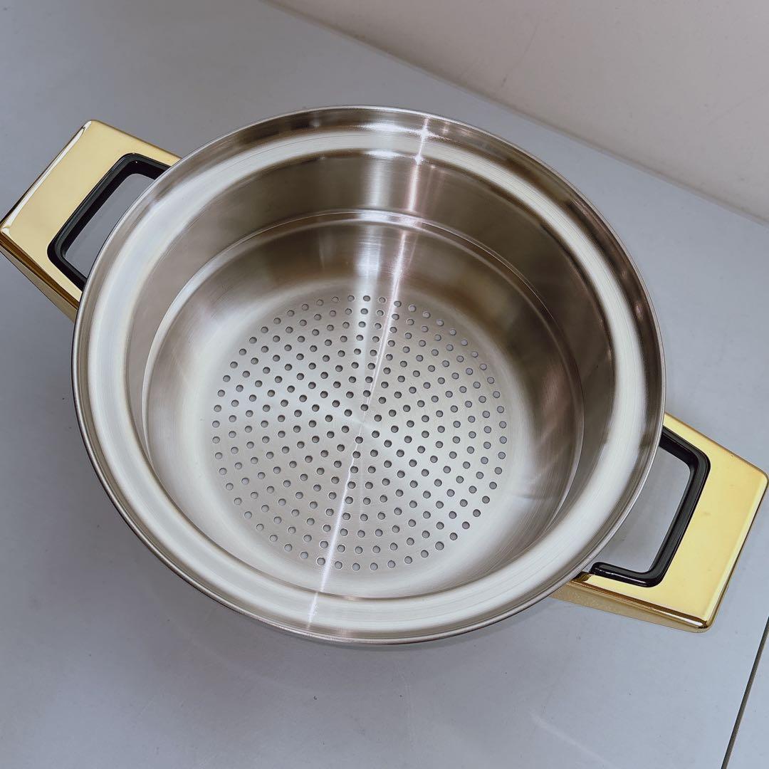 【未使用品】タッパーウエア　レインボークッカー19㎝用スチーマー