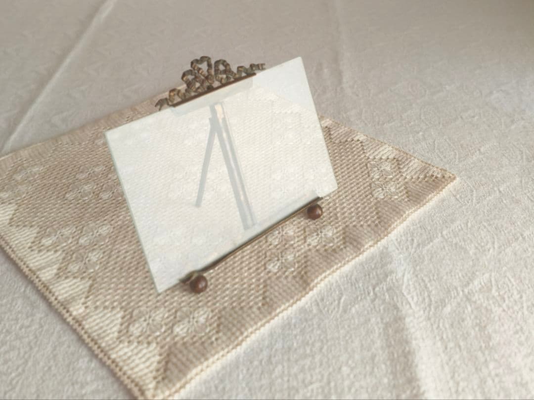 【ペンペン さま】vintage ୨୧ リボン飾り ヴィンテージフレーム