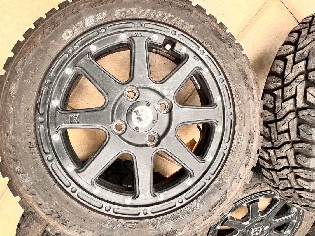 トーヨータイヤ155/65R14 X-TREME Jホイールセット