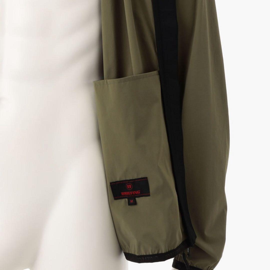 【新品・タグ付き】 今期新作 BRIEFING メンズウィンドブルゾン カーキM