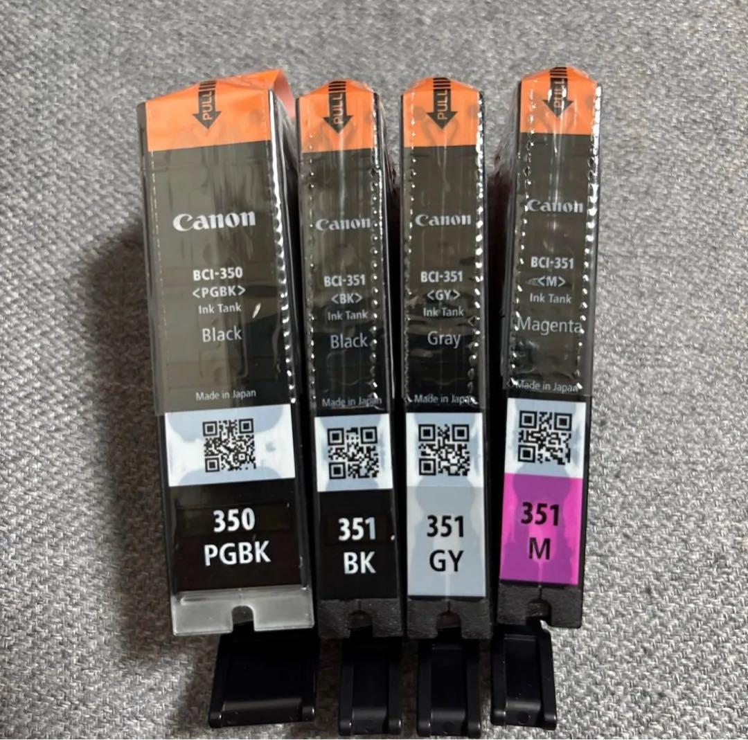 まとめ売り Canonキャノン純正品 BCI-351　350 大容量含む計18本
