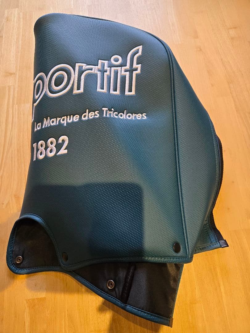 【未使用品】le coq sportif キャディバッグ グリーン 9.5型