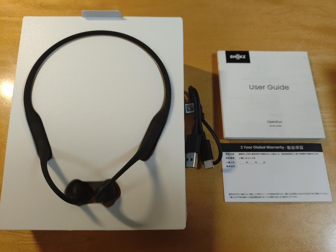 イヤホン Shokz OpenRun USB-C SKZ-EP-000036