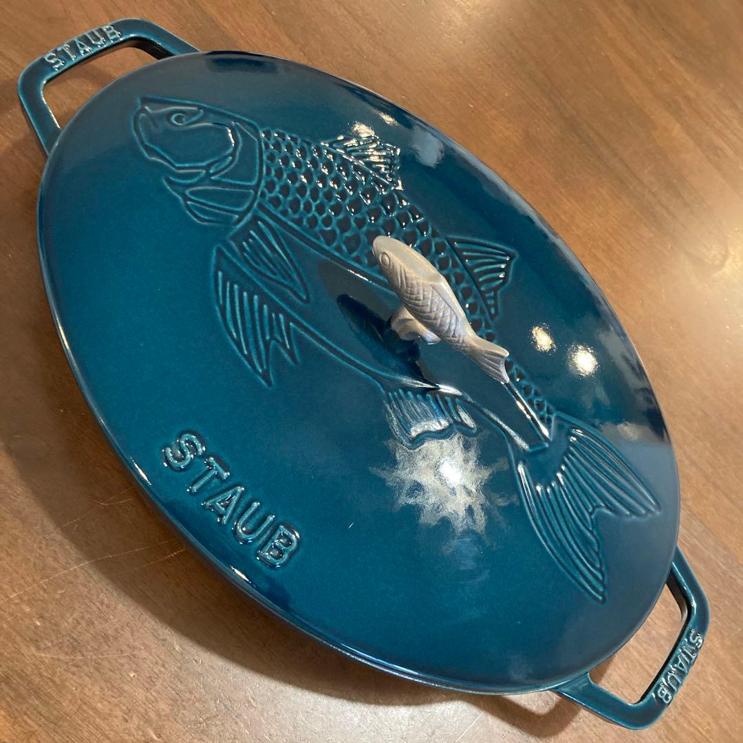STAUB フィッシュシグネチャー　オーバルホットプレート