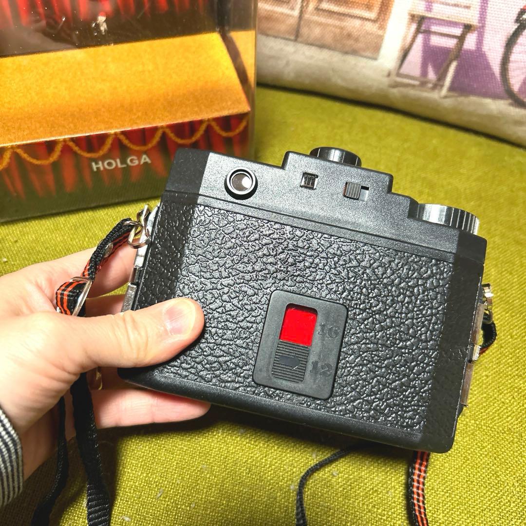 未使用品！【HOLGA 120 GCFNSET トイカメラ (ブラック)】