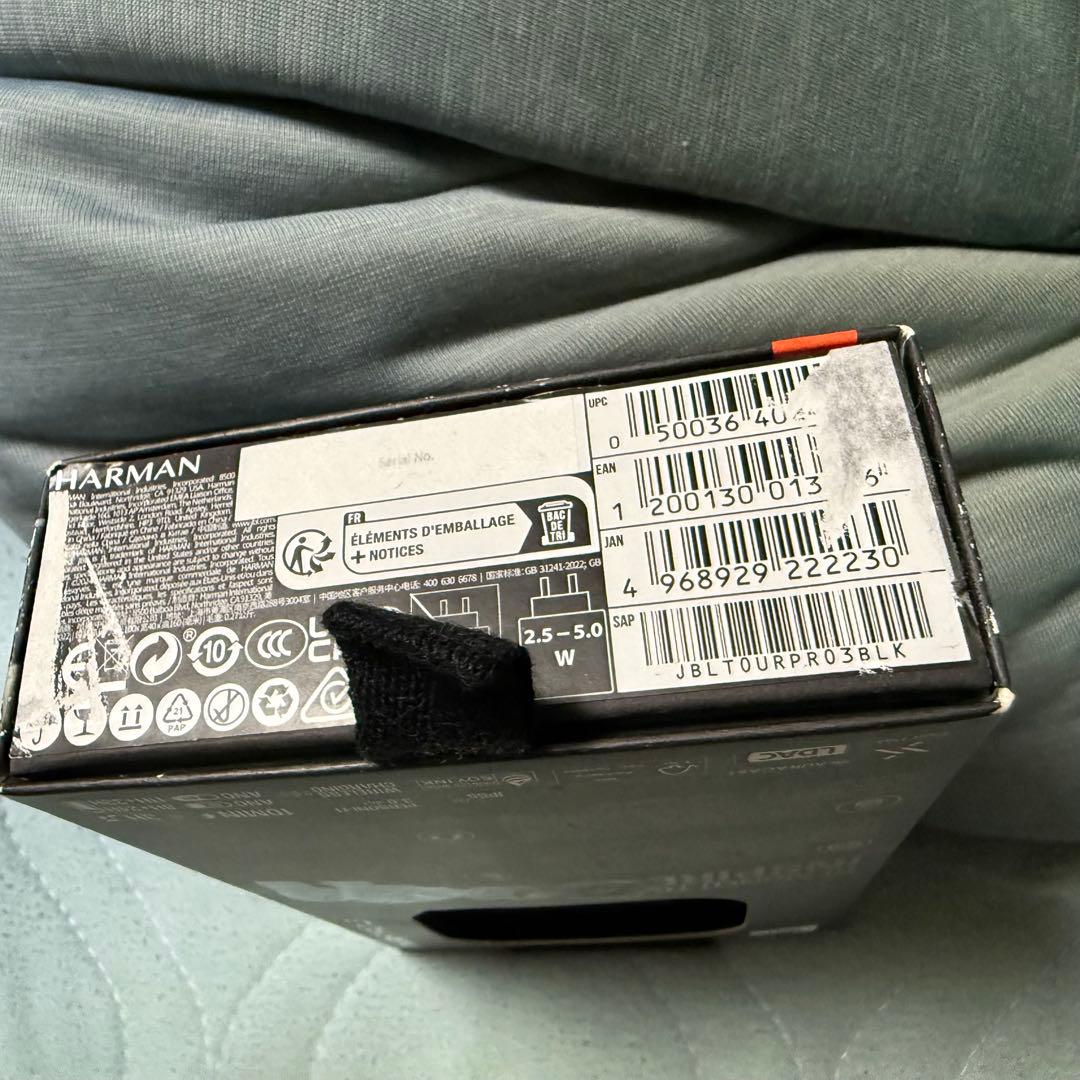 【本日限定値下げ】JBL Tour Pro 3 ブラック ワイヤレスイヤホン