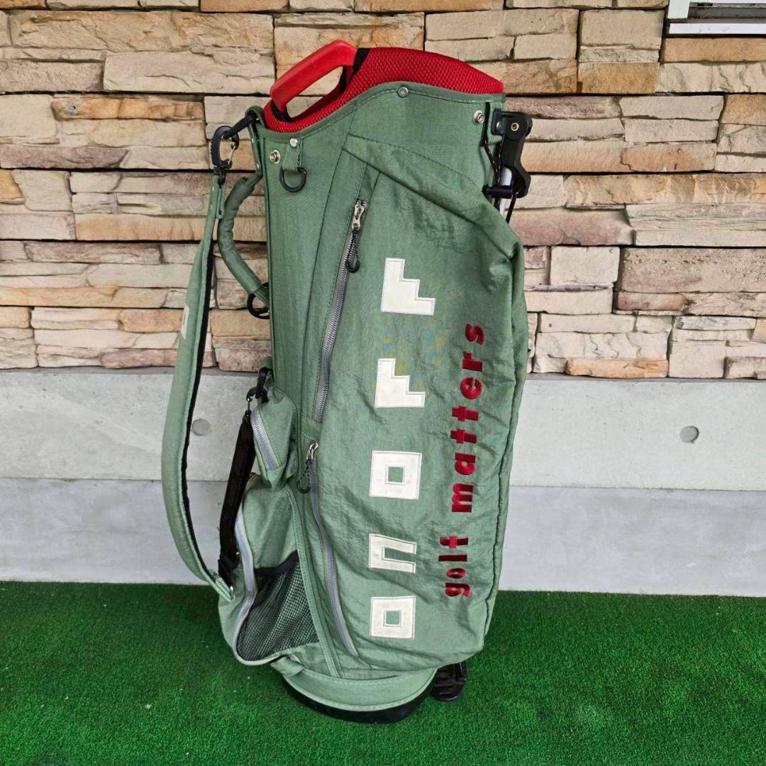 ONOFF スタンド式キャディバッグ グリーン