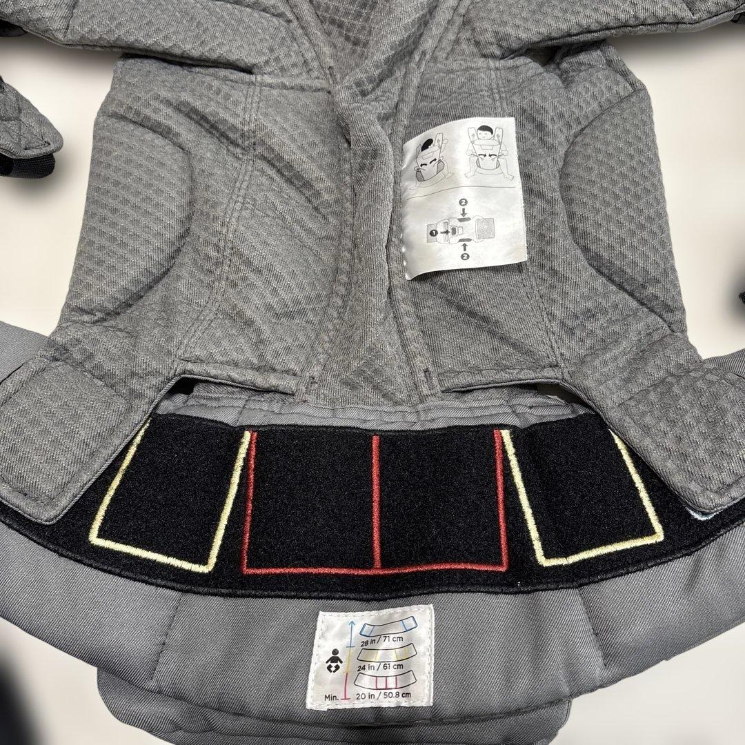 エルゴベビー オムニブリーズ　グラファイトグレー　抱っこ紐