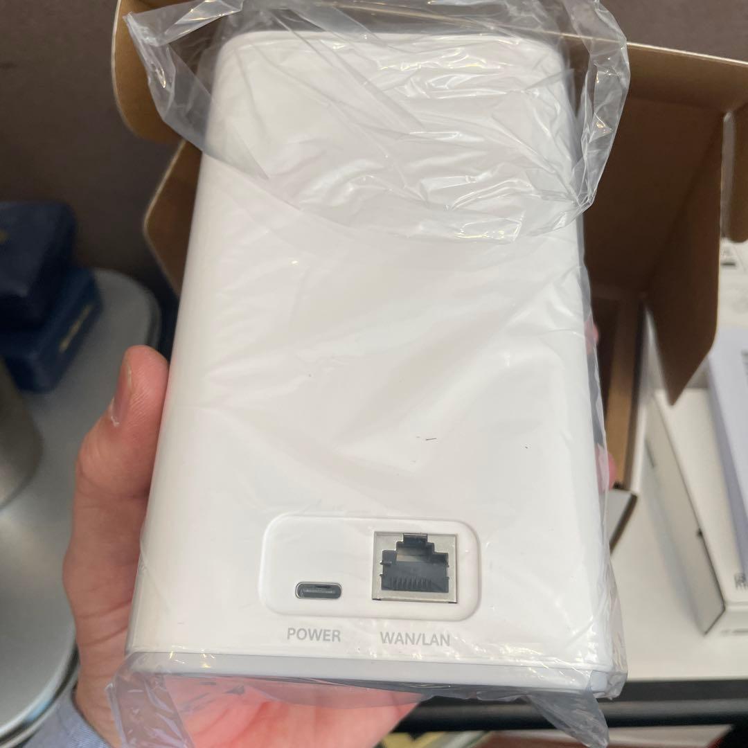 新品未使用HYBRID Wi-Fi 5G NC03 モバイルルータクレードル付き