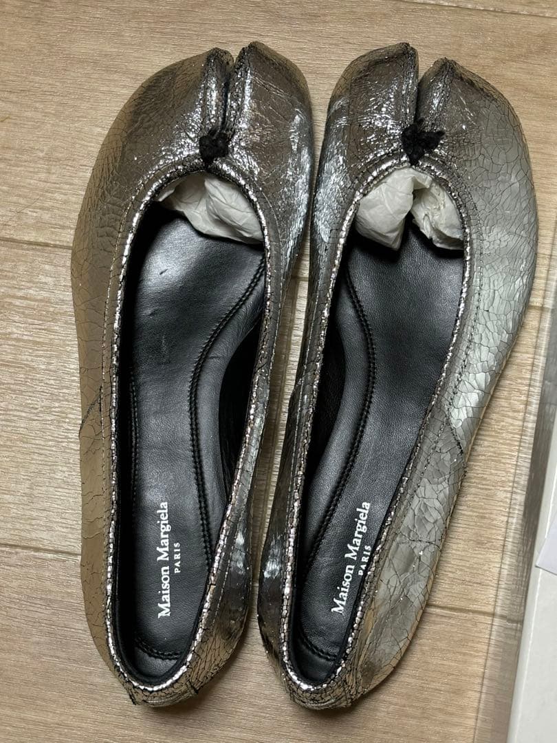 ね*様 Maison Margiela フラットシューズ 36 シルバー