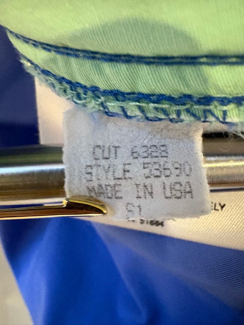 Patagonia バギーズプルオーバー ブライトブルー 1991年アメリカ製