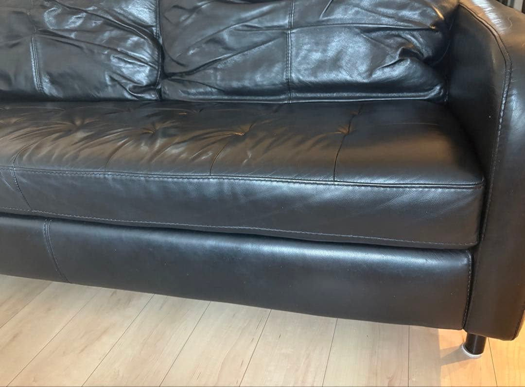 リビングハウス　ZEROソファ　レザーソファー