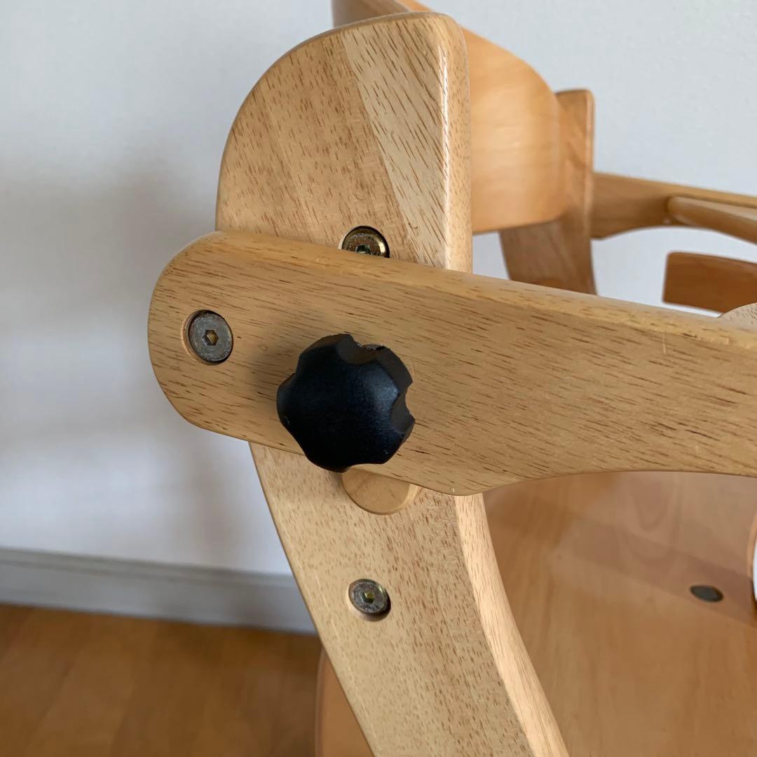 大和屋 すくすくチェアイーエヌテーブル&ガード付 ベビーチェア 送料込み