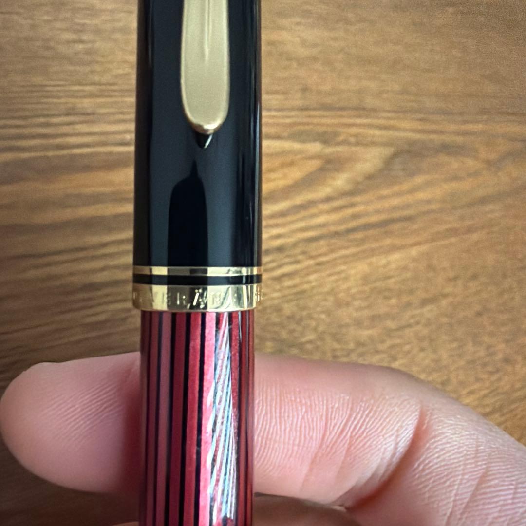 ペリカン　ボールペン　ボルドーカラー