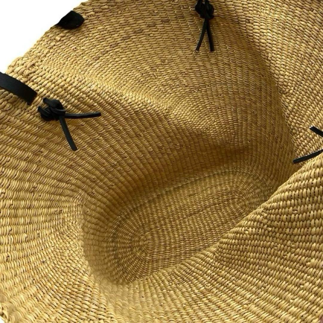 美品 INES BRESSAND 2WAY かごバッグ バッグ 大容量 37