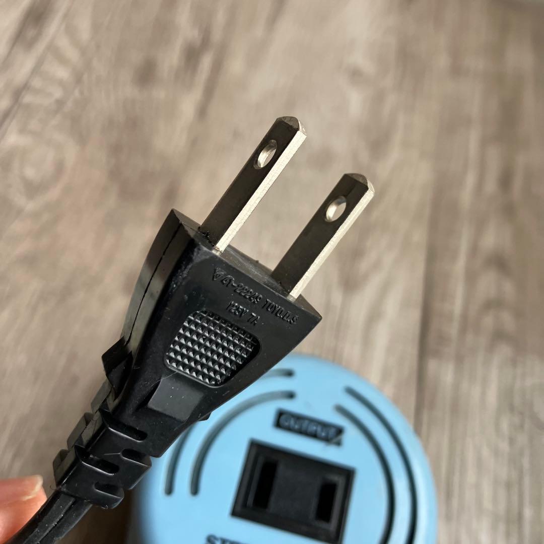 E壁東京興電 KODEN 変圧器 TB-250SW ＆ 海外用変換プラグCタイプ