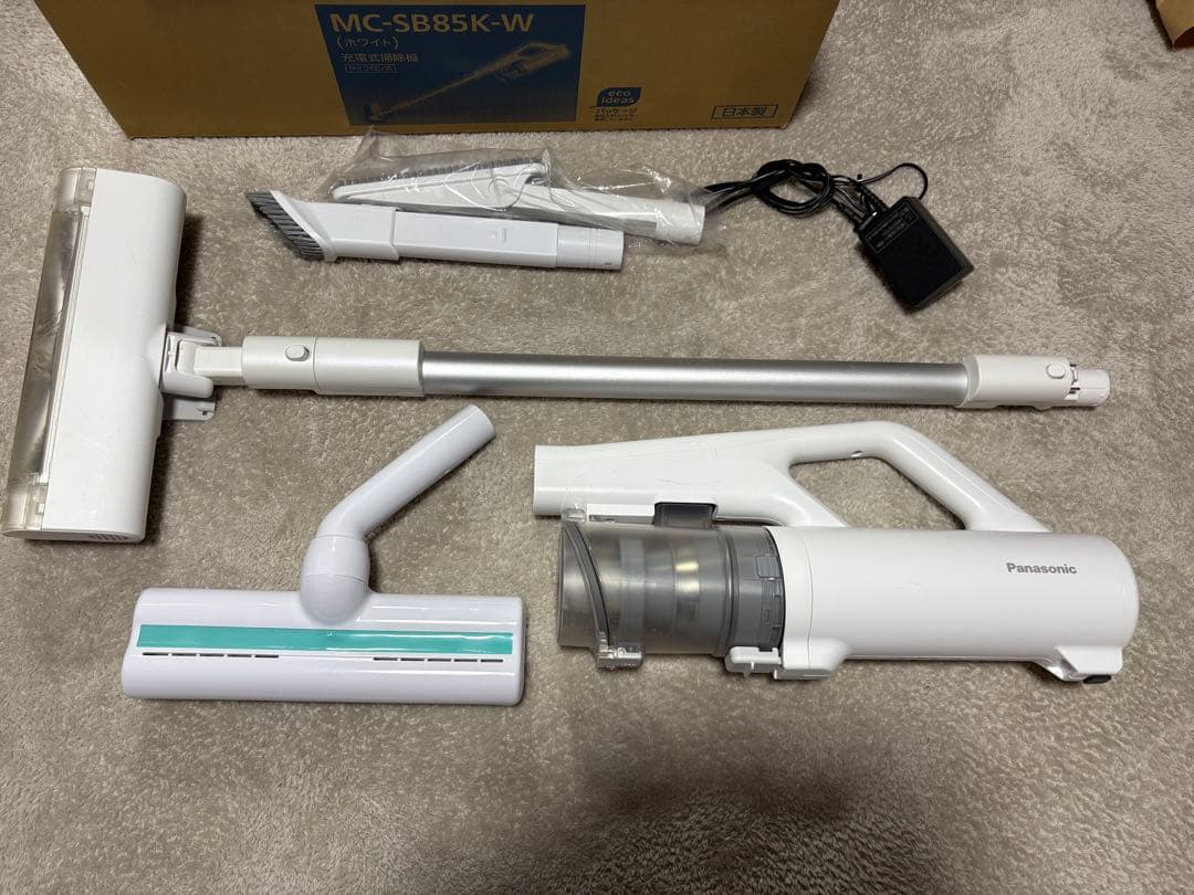 Panasonic スティッククリーナーMC-SB85K-W