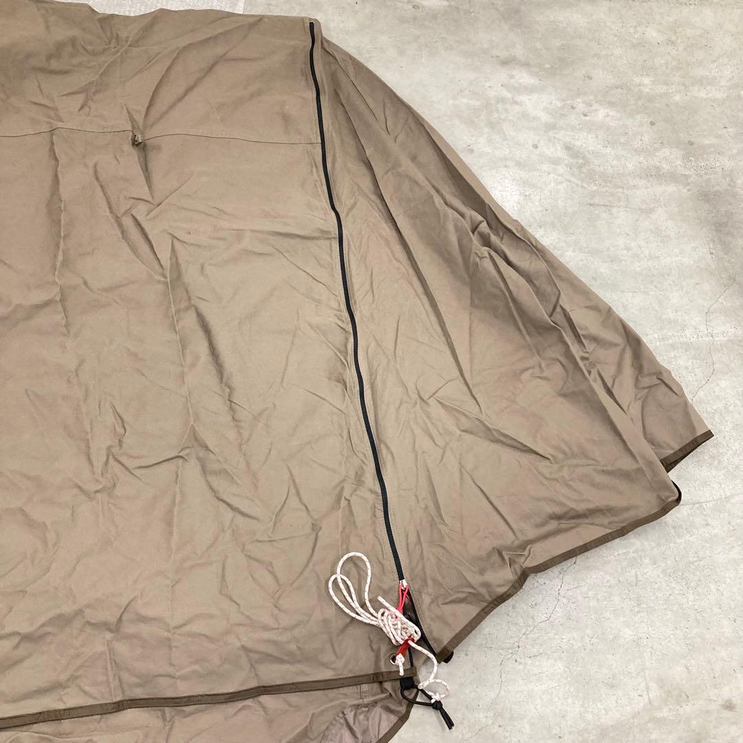 テンマクデザイン 炎幕 グランドシート付き　廃盤 パップテント ソロ