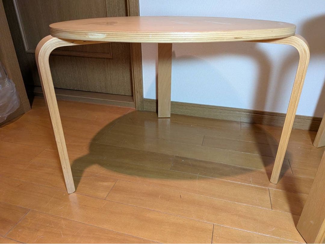 ■送料込■IKEA スヴァルスタ ネストテーブル ローテーブル 木製家具机デスク