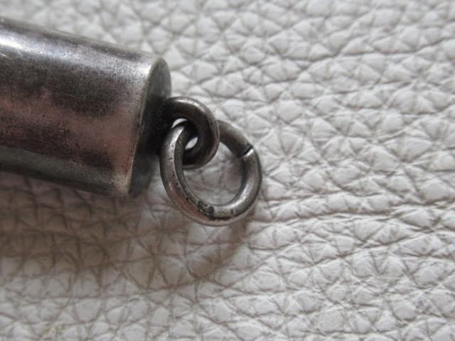 希少 美品 1899年製 イギリス製◆総純銀製（925/1000) パイプケース