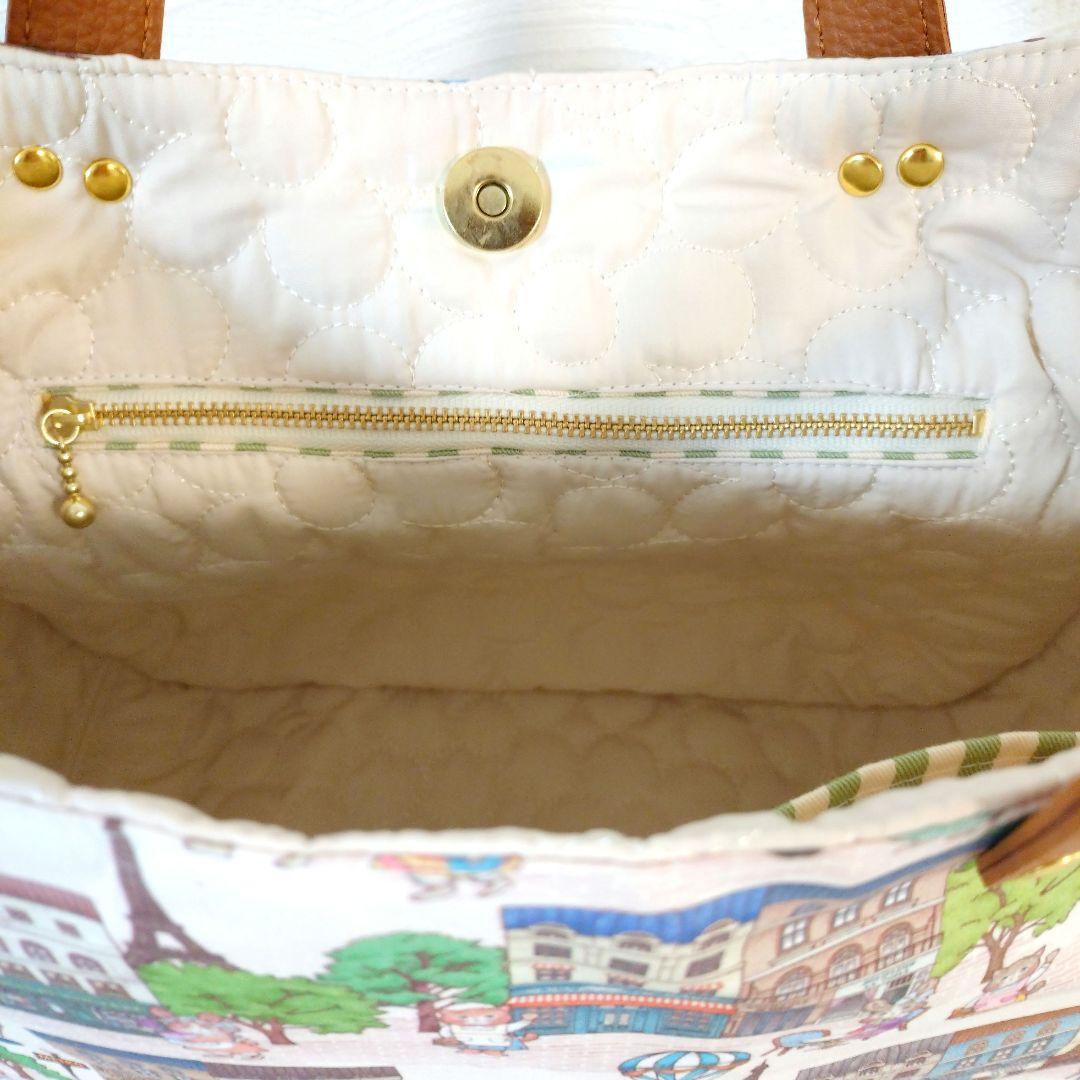 専用☆テイラーサイドポケット付きぷっくりバッグ☆ジョリーフルール