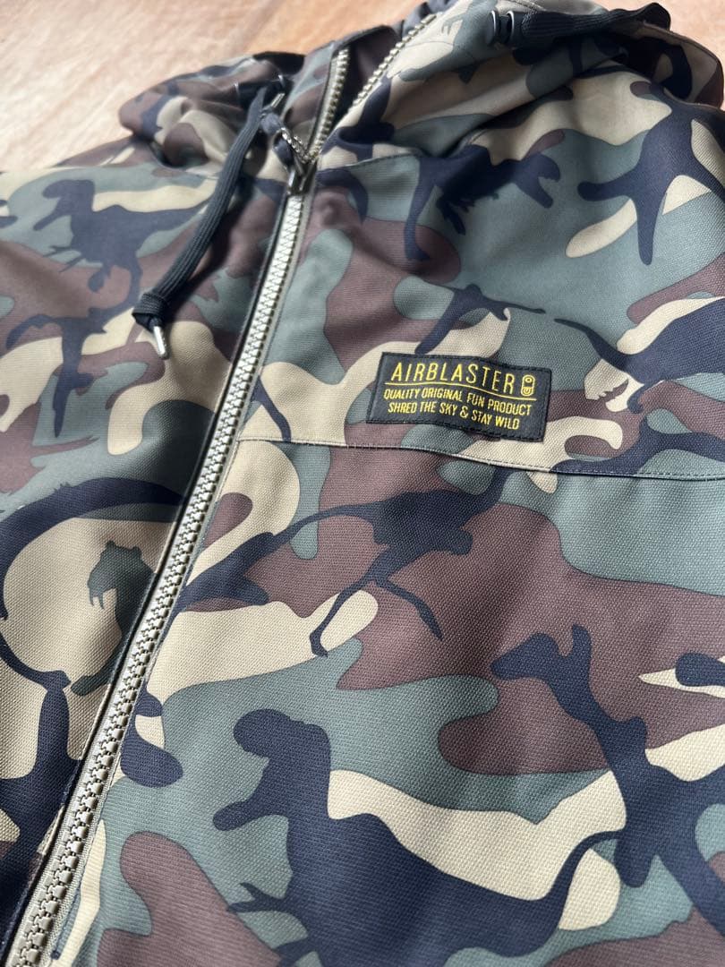 AIRBLASTER toaster jk カモフラージュ ジャケットSsize