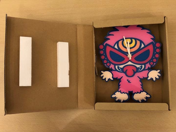 ヒスミニ HAIRY DOGGIE 壁掛け時計