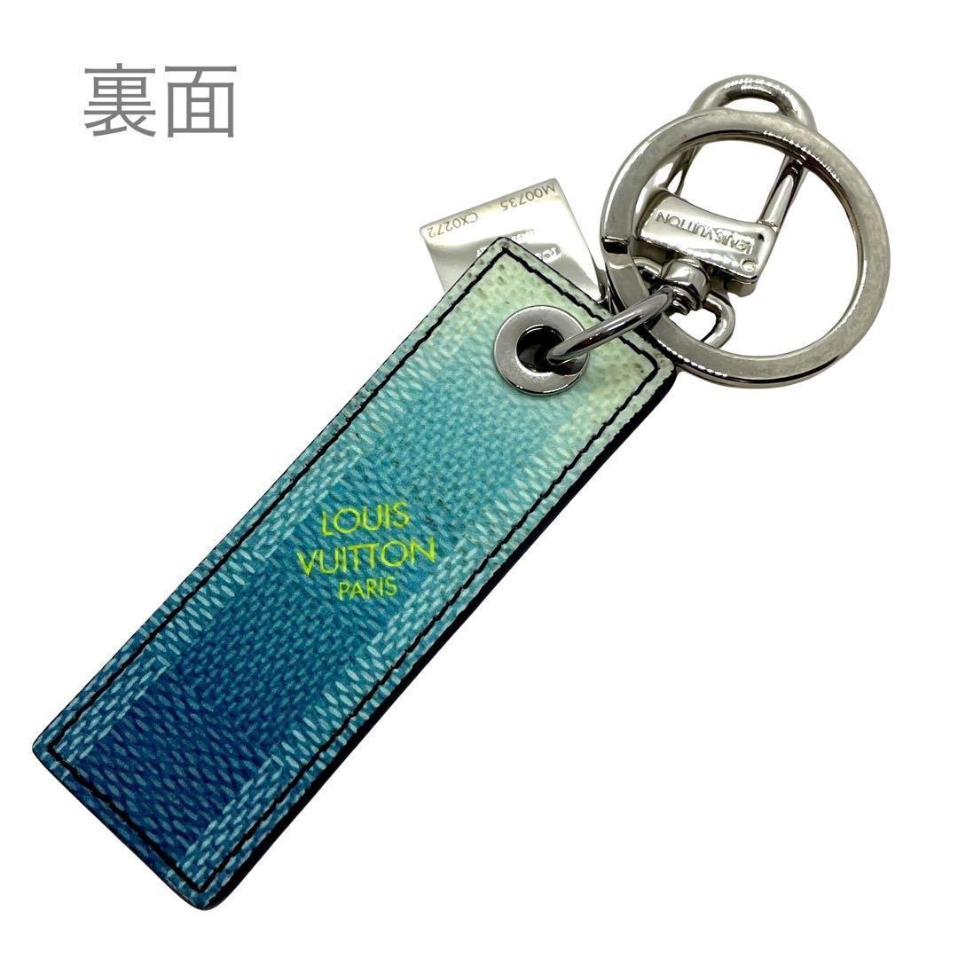 一点物 正規品 ルイヴィトン キーリング M00735 ダミエ ストライプス人気