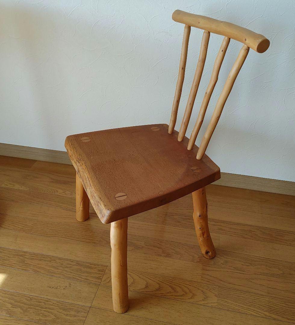 クラフト系木製椅子
