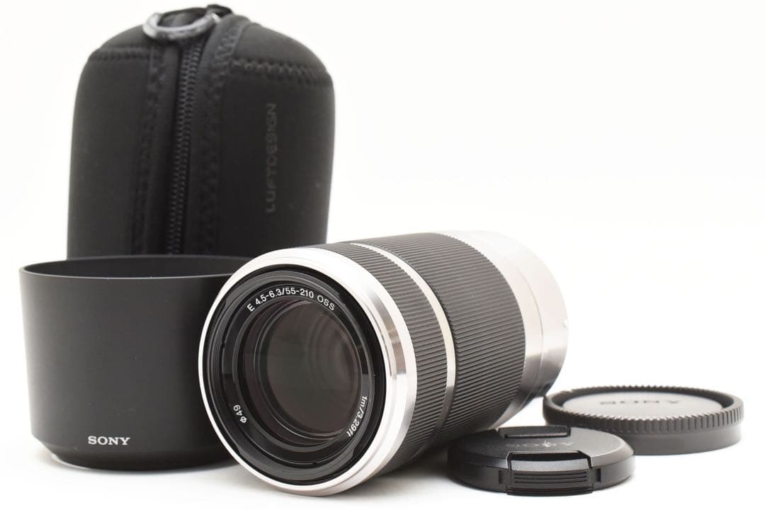 SONY 55-210mm 4.5-6.3 SEL55210 望遠ズームレンズ