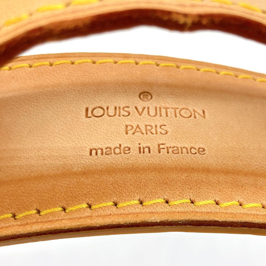 美品【LOUIS VUITTON】キーポル用　ショルダーストラップ　ヌメ革