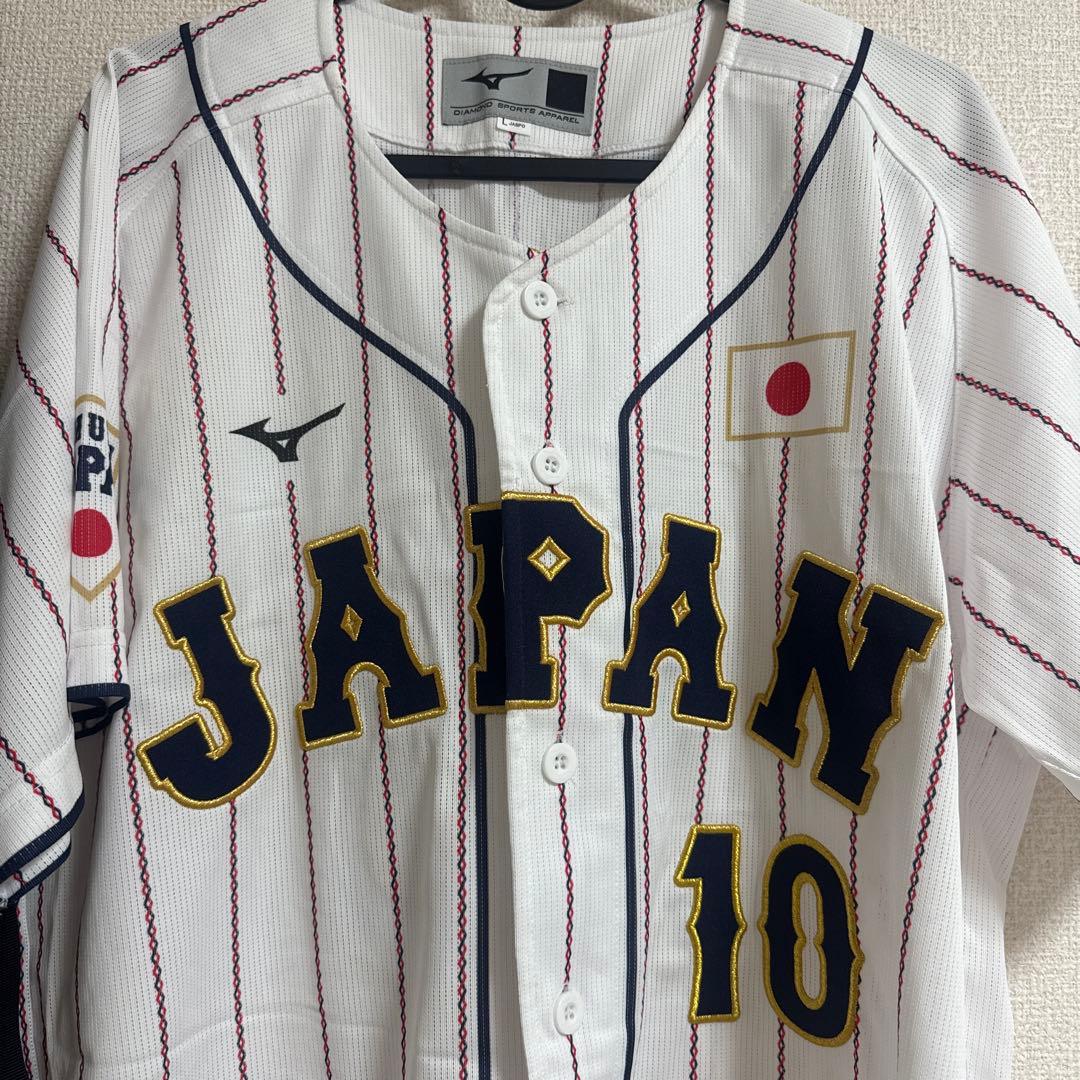 中日ドラゴンズ　辻本倫太郎選手　大学Japanレプリカユニホーム