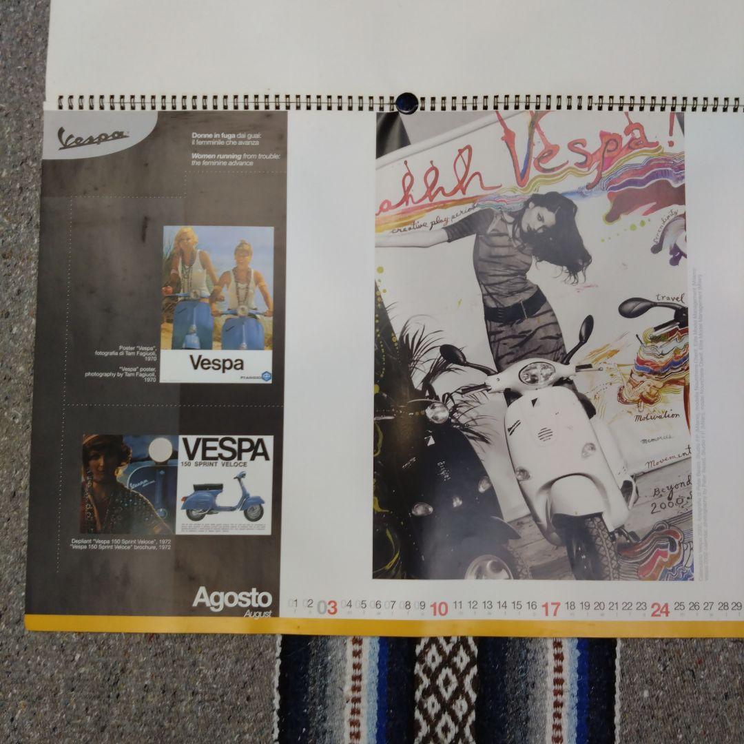 PIAGGIO　Vespa　２００３ Calendar（成川商会）