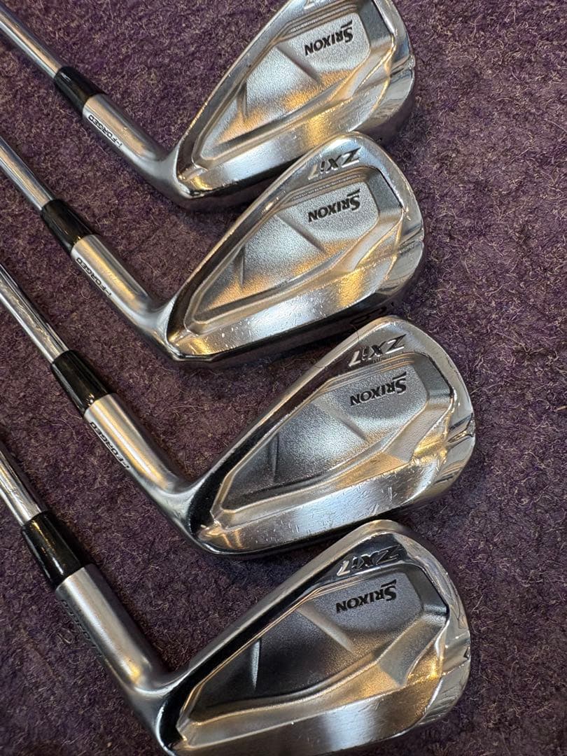 スリクソン　SRIXON Zxi7 4-P 7本 プロジェクトx 6、0