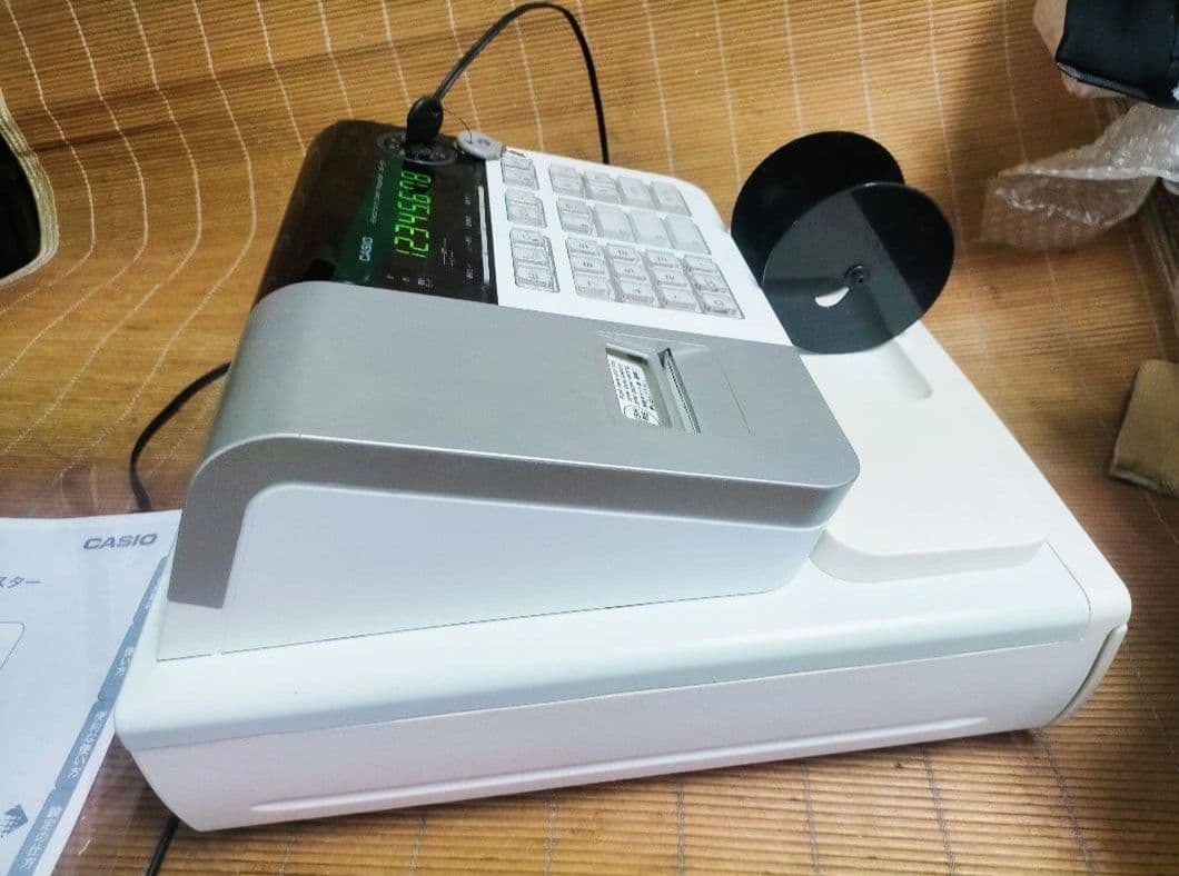 カシオレジスター　SE-S10　人気機種　送料無料　261810