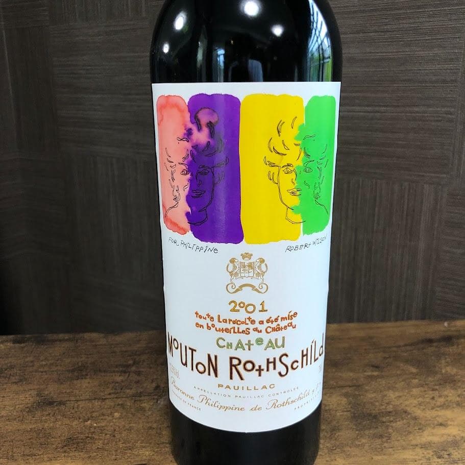 シャトー・ムートン・ロートシルト2001 赤ワイン 古酒ボルドー 750ml