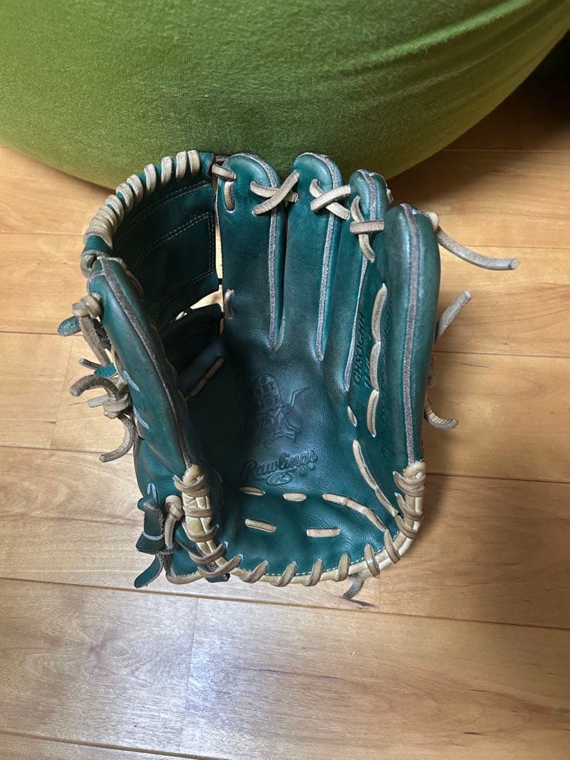 Rawlings 硬式グローブ投手用緑色
