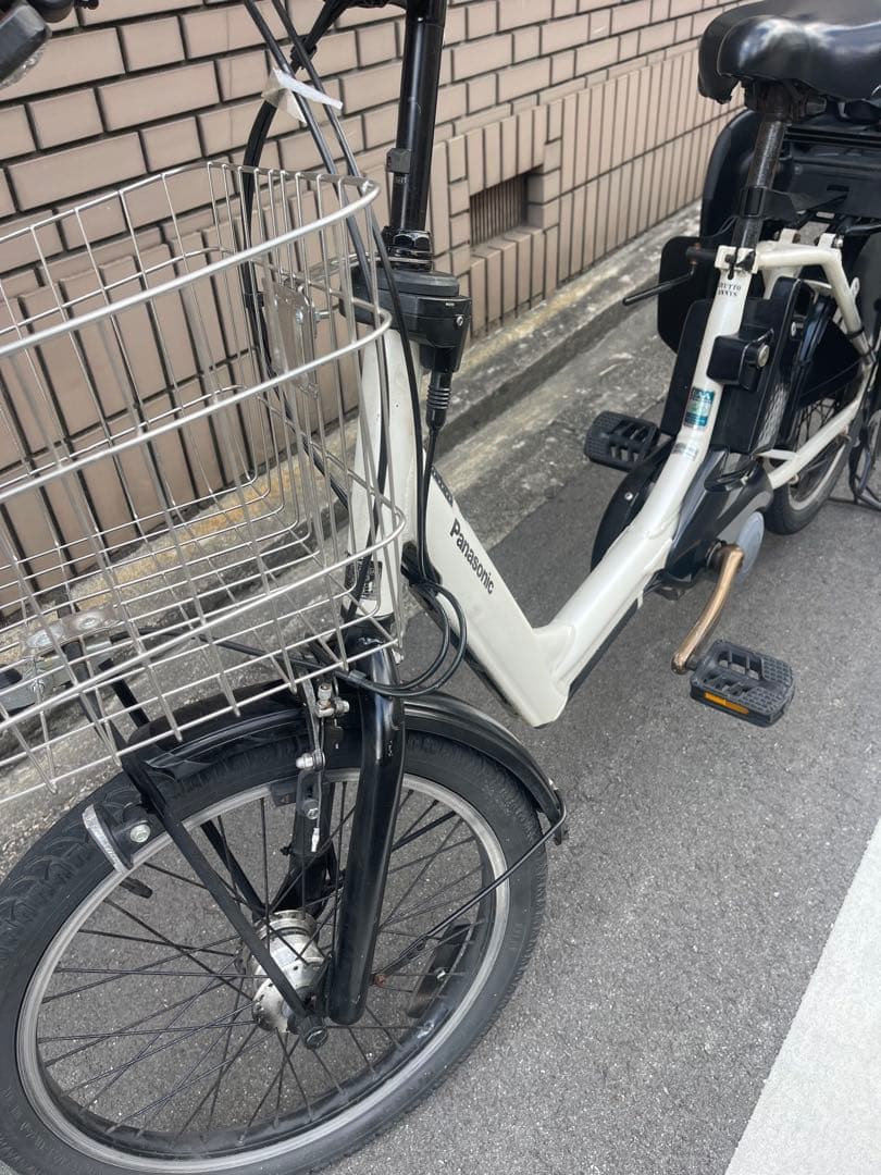 20インチパナソニック電動子供載せ自転車です^_^