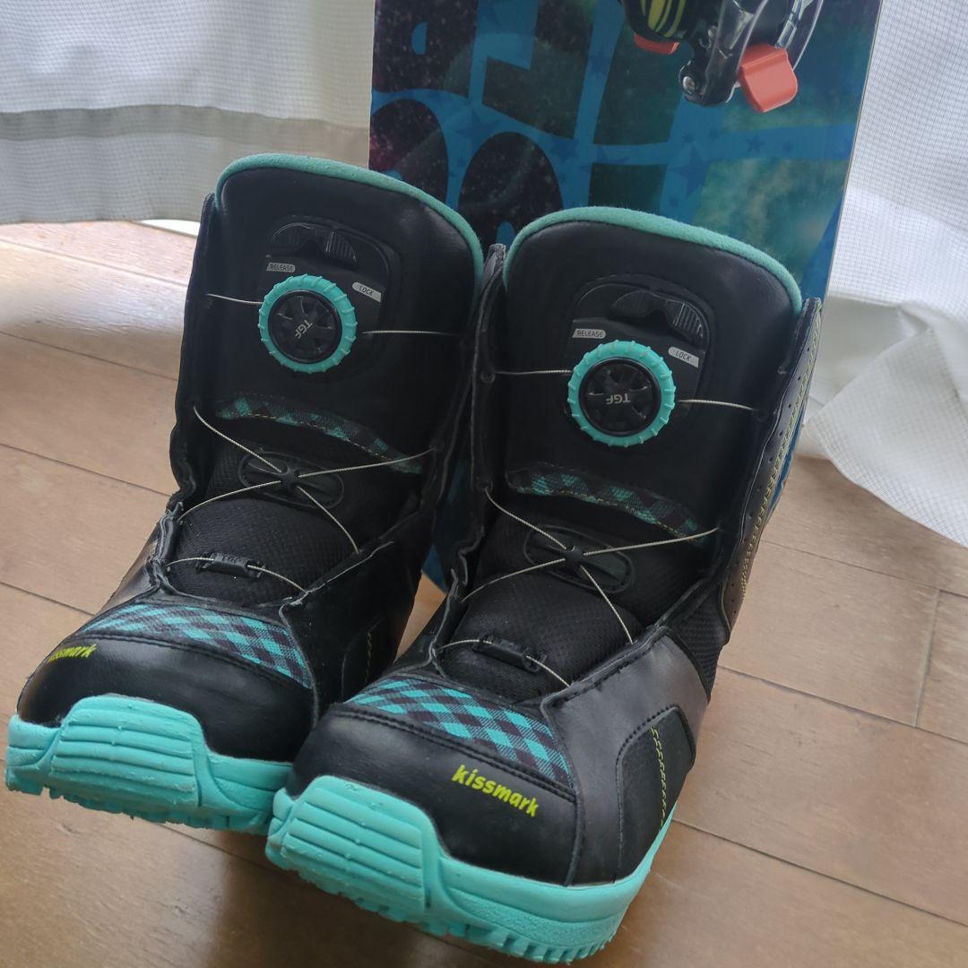 IGNIO GRV-TEAM ROCKER 120 スノーボードセット3点セット