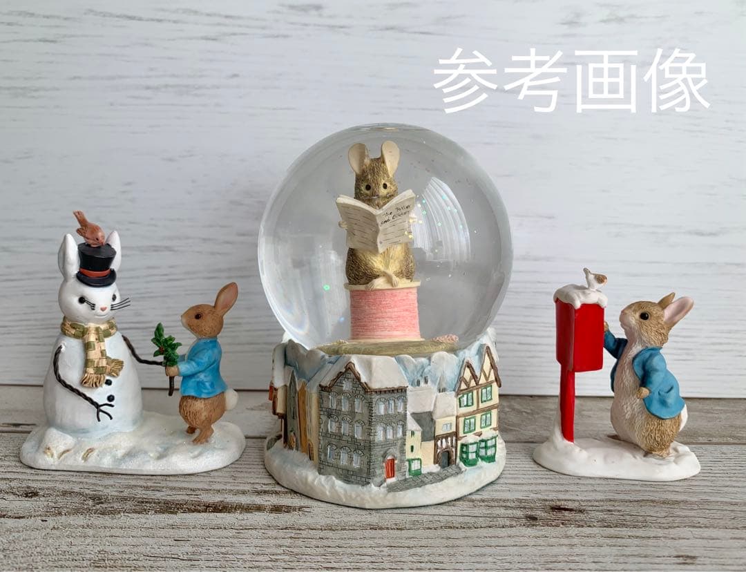 グロースターの仕立て屋 スノードーム ピーターラビット