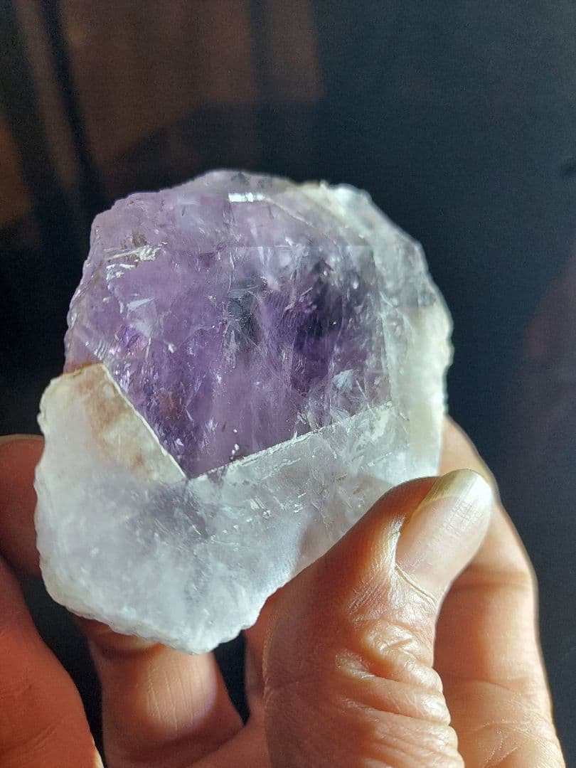 超絶ギラギラシラーが浮かぶ！ 綺麗なミックスタイガーアイ 原石 表面磨き494