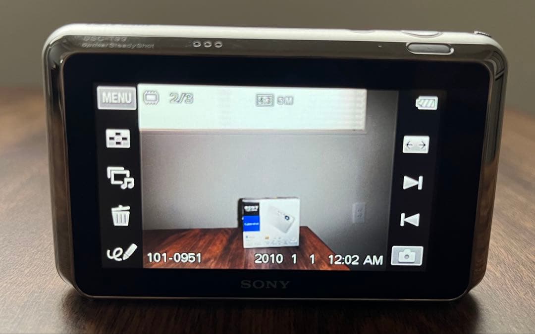 【動作確認済】SONYCybershotDSC-T99 コンパクトデジタルカメラ