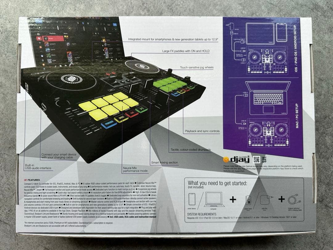 Reloop Buddy DJコントローラー 本体