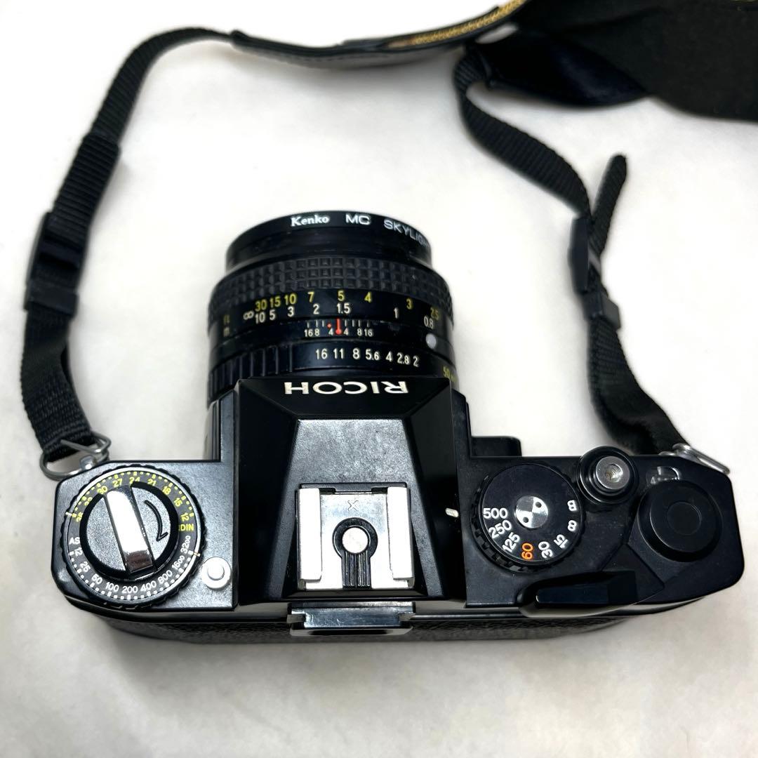 【動作未確認】RICHO一眼レフフィルムカメラ PENTAXレンズセット